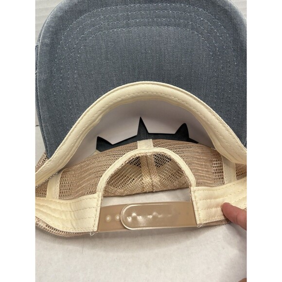 Distressed Denim Jose Cuervo Hat Mesh Back Adjustable - Picture 6 of 6